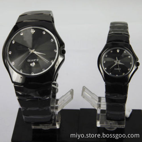 Ceramic pairs watch with fashionable,fancy, novelty and beautiful, 2014 fashion